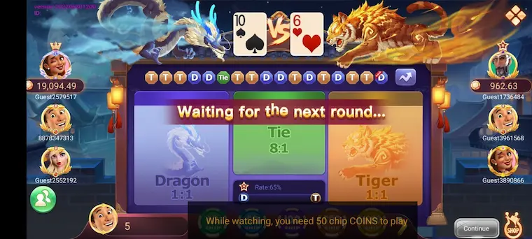 Review some basic tips for playing Dragon Tiger